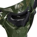 Airsoft Mask Wosport Green zelená Guardian V1