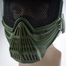 Airsoft Mask Wosport Green zelená Guardian V1