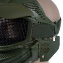 Airsoft Mask Wosport Green zelená Guardian V1