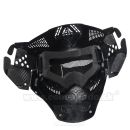 Airsoft Mask Wosport Black čierna Guardian V1