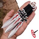 Throwing Knives Maltese Cross Set 3pcs. Vrhacie nože 3 kusy Set