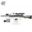 Airsoft Sniper Rifle Snow Wolf SW-04 Olive Scope 3-9x40 6mm