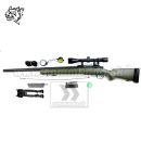 Airsoft Sniper Rifle Snow Wolf SW-04 Olive Scope 3-9x40 6mm