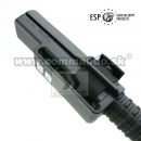 Teleskopický obušok ESP kalený 21" čierny Extra Grip Black