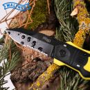 Záchranársky nôž Walther ERK Yellow Black Rescue Knife