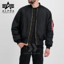 Alpha Industries Bunda MA-1 Flight Jacket Black