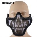 Maska Ventus V2 Skull s kovovou mriežkou Ultimate Tactical