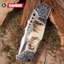 Kandar Deer Knife zatvárací nôž s jeleňom