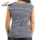 Alex Fox Námornícke tričko Ladies Anne Russian Marine T-Shirt krátky rukáv
