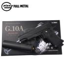 Airsoft Pistol Galaxy G10A Silencer Full Metal ASG 6mm