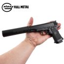 Airsoft Pistol Galaxy G10A Silencer Full Metal ASG 6mm