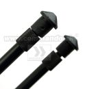 Universal Retractable Barrel Bipod Full Metal Taktická dvojnožka S60