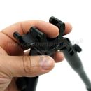 Universal Retractable Barrel Bipod Full Metal Taktická dvojnožka S60