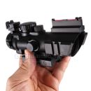 Kolimátor 4x32 Compact Scope Dot Sight Black 21mm