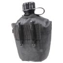 Obrázok 1. Poľná turistická  fľaša US čierna