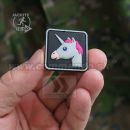 Unicorn Full Color  farebný 3D nášivka PVC