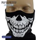 Polo Kukla Termoaktivna Skull Silver Plus Balaclava Bufka