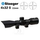 Puškohľad Stoeger ZF 4x32 S Compact s podsvietením