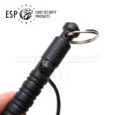 ESP KBT-01 Kubotan Black Plastic Round s krúžkom a lankom