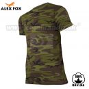 Alex Fox Pánske tričko Camouflage maskáčové