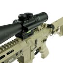 Kolimátor 3,5-10x40 + Laser Accurate JGBGM8 Scope Dot Sight 21/22mm