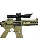 Kolimátor 3,5-10x40 + Laser Accurate JGBGM8 Scope Dot Sight 21/22mm