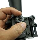 Kolimátor 3,5-10x40 + Laser Accurate JGBGM8 Scope Dot Sight 21/22mm