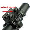 Kolimátor 3,5-10x40 + Laser Accurate JGBGM8 Scope Dot Sight 21/22mm