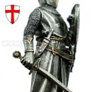 Templar Rytier križiak s mečom 18cm soška 766-3554