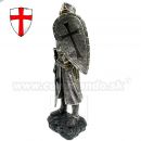 Templar Rytier križiak s mečom 18cm soška 766-3554