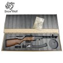 Airsoft Snow Wolf PPSH-41 Full Metal + drevo AEG 6mm