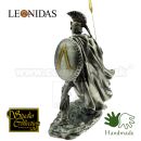 Leonidas cínový grécky bojovník 11cm cínová soška 708-9069