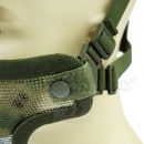 Maska Ultimate Tactical Stalker AOR2 s kovovou mriežkou