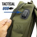 Ruksak Tactical Barbaric USB Plug Olive Batoh