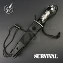 Martinez Albainox Combat King II 32033 Chrome survival nôž