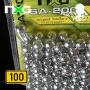 Oceľové guličky do praku NXG 100ks SA-200 Steel Shots