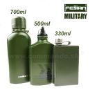 Fľaša turistická Military Feijian 500ml s karabínkou