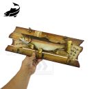 Obrázok 6. Vešiak drevený na stenu ozdobný Pstruh Typ2 3D