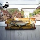 Obrázok 5. Vešiak drevený na stenu ozdobný Pstruh Typ2 3D