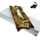 Obrázok 7. Vešiak drevený na stenu ozdobný Pstruh Typ2 3D