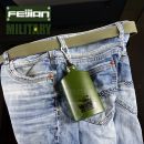 Fľaša turistická Military Feijian 500ml s karabínkou