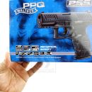 Airsoft Pistol Walther PPQ PSS Poly Steel Series Black ASG 6mm