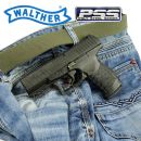 Airsoft Pistol Walther PPQ PSS Poly Steel Series Black ASG 6mm