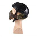 Ochranná maska Stalker Evo AOR2 s upevnením na Fast Helmu - Woodland