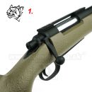 Airsoft Sniper Rifle Snow Wolf SW-04 Tan Scope 3-9x40 6mm