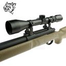 Airsoft Sniper Rifle Snow Wolf SW-04 Tan Scope 3-9x40 6mm