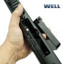 Airsoft Sniper Well MB07D Black Set ASG 6mm