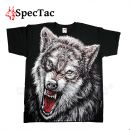 Tričko Vlk Wolf PRIMAL RAGE Black T-shirt