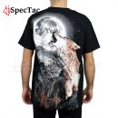 Tričko Vlk Forest Wolf Black T-Shirt