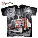 Tričko Red Truckers Wolf T-Shirt